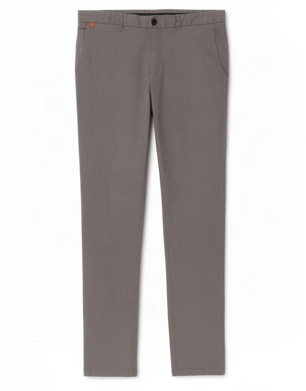 Pantaloni chino slim da uomo Zara EU 42 Large W32 L31 Cotone grigio