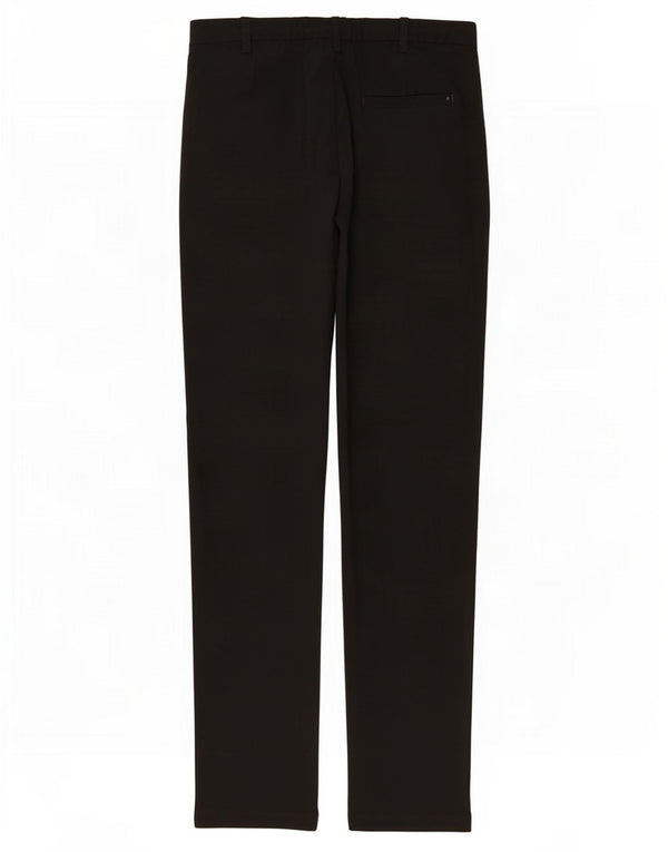 Pantaloni chino affusolati da donna Marks & Spencer UK 14 Large W32 L29 Neri
