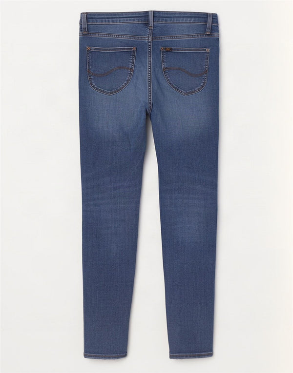Jeans skinny Lee Scarlett da donna W32 L28 cotone blu