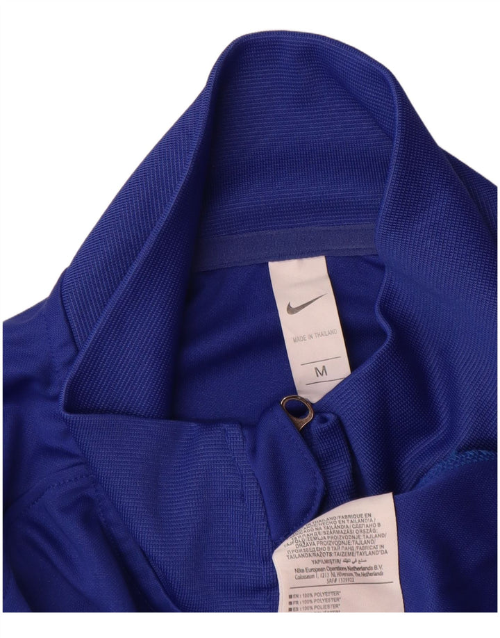 Giacca da tuta da uomo Nike Chelsea FC, giacca in poliestere color block blu medio