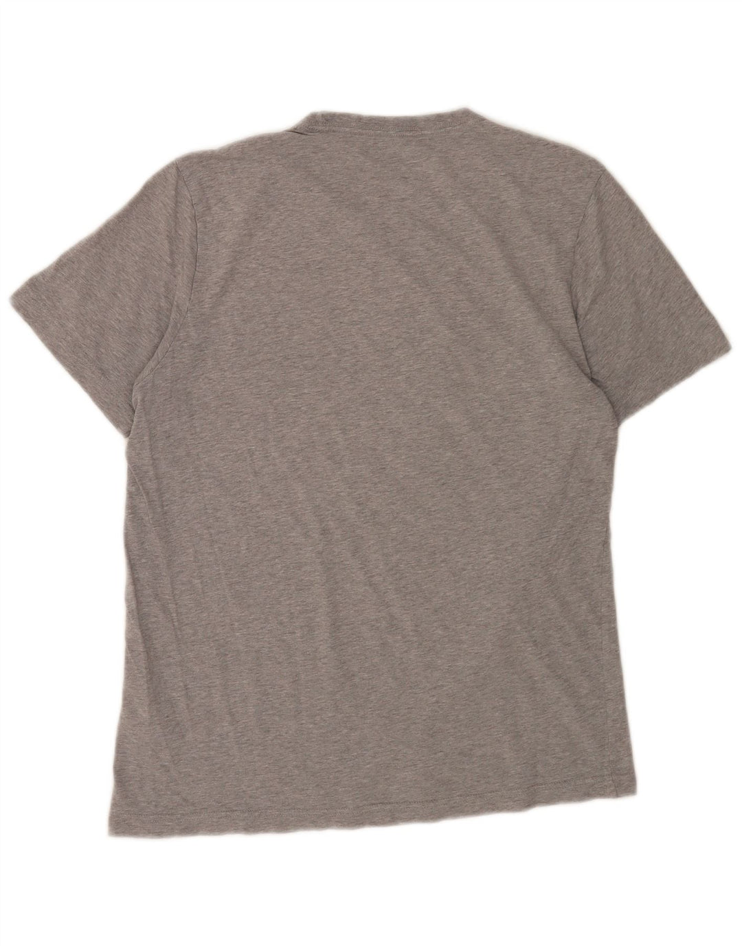 T-shirt grafica da uomo Adidas Top in cotone grigio medio