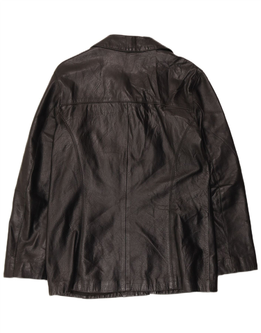 Giacca in pelle da donna Planet IT 46 Large in pelle nera