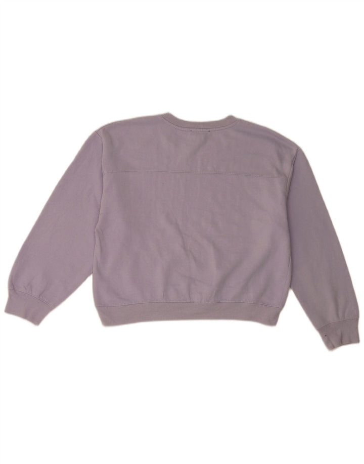 Felpa Zara Donna Maglione UK 16 Large Viola