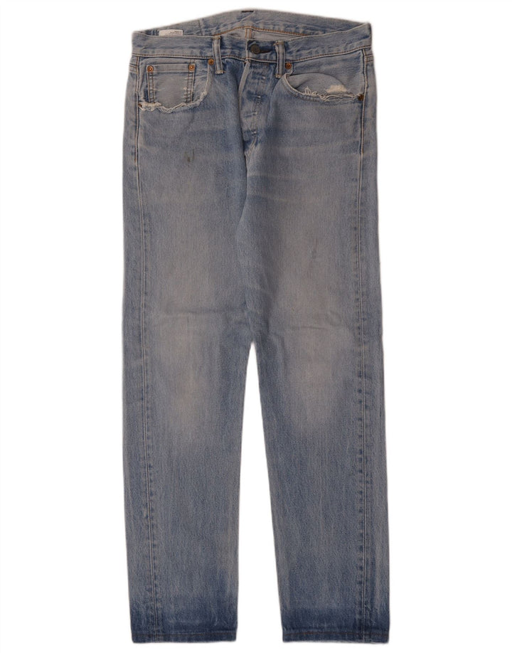 LEVI'S Jeans dritti da uomo 501 CT W30 L30 cotone blu