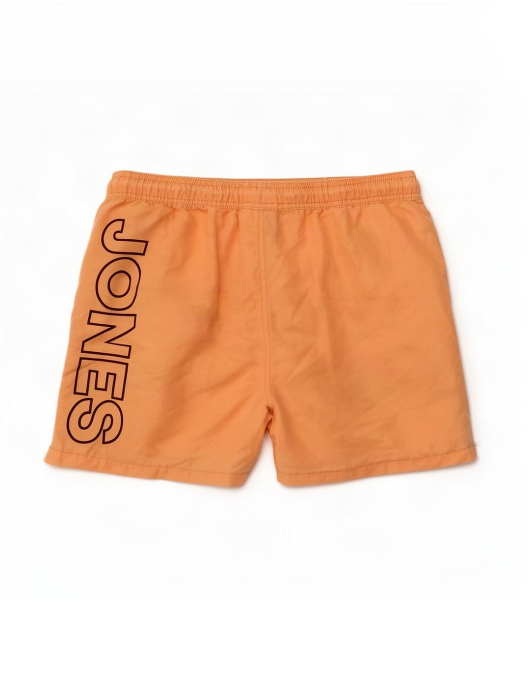 Pantaloncini da bagno grafici da uomo Jack & Jones in poliestere arancione medio