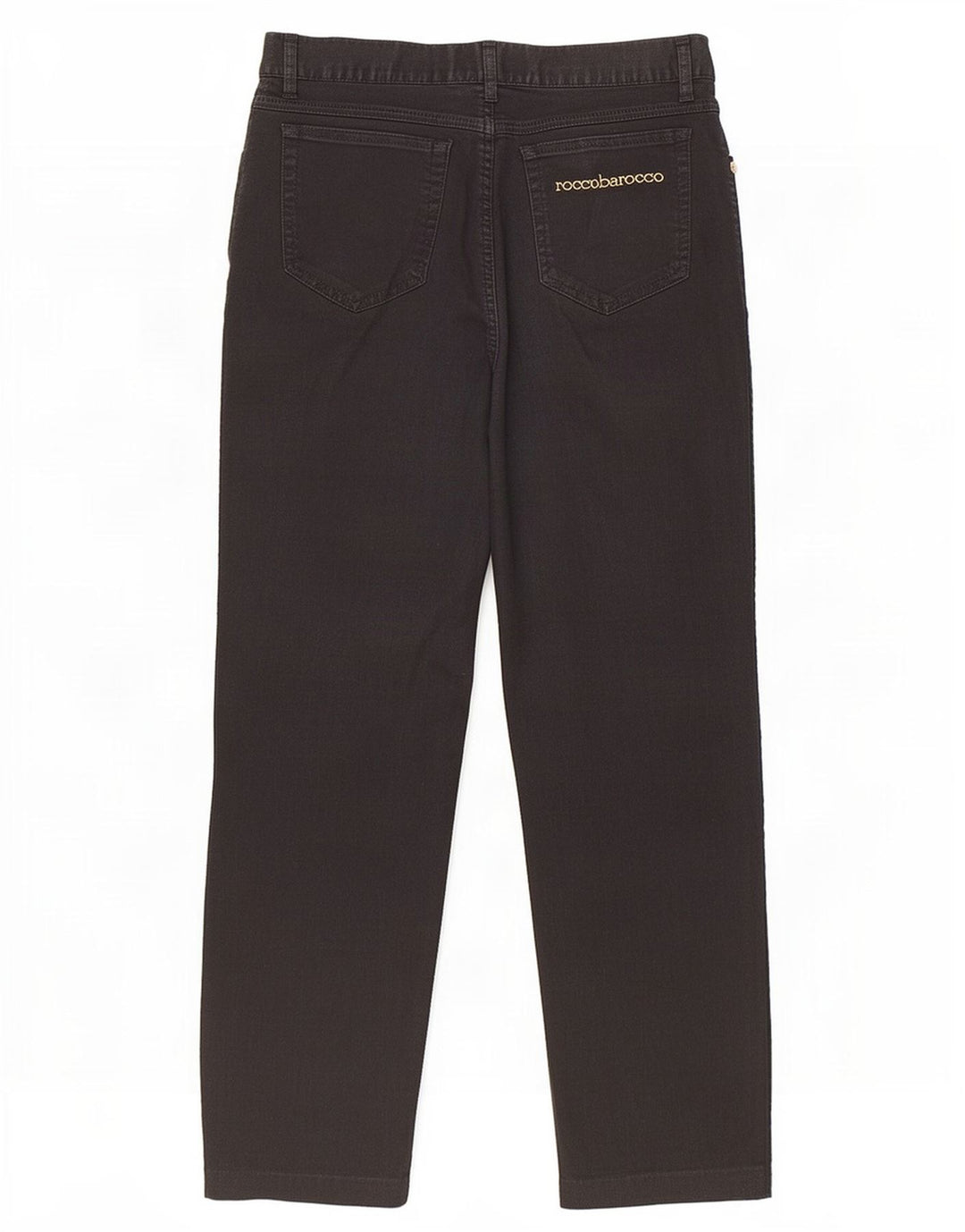 Pantaloni cropped da donna Roccobarocco W38 L25 Neri