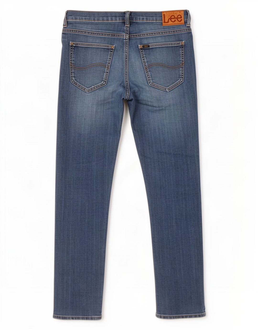 Jeans dritti da uomo Lee Daren Zip Fly W32 L30 cotone blu