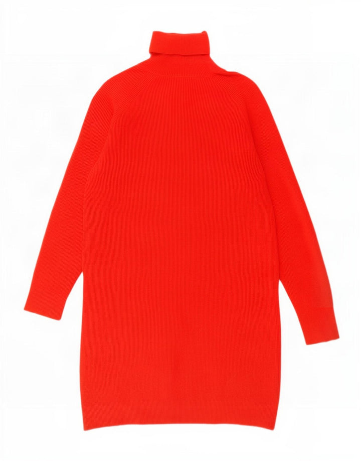 Abito maglione da donna Massimo Dutti UK 14 Lana rossa media