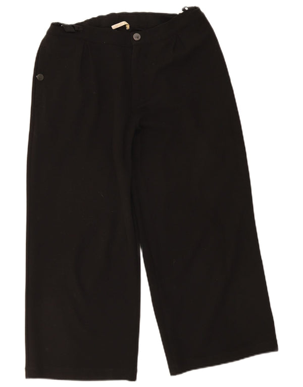 Pantaloni Capri Dritti Bambina Liu Jo 15-16 Anni W30 L23 Poliestere Nero