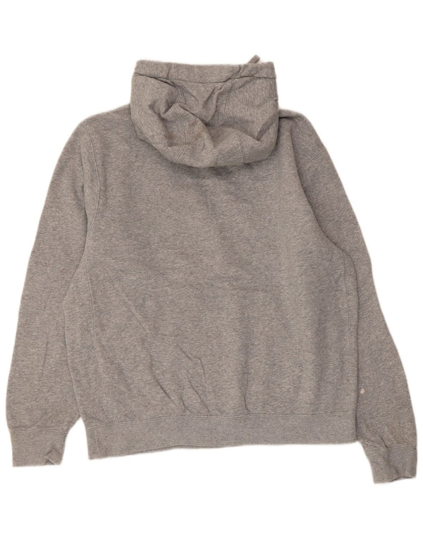 Nike Mens Loose Fit Hoodie Jumper Small Grey Flecked Cotton