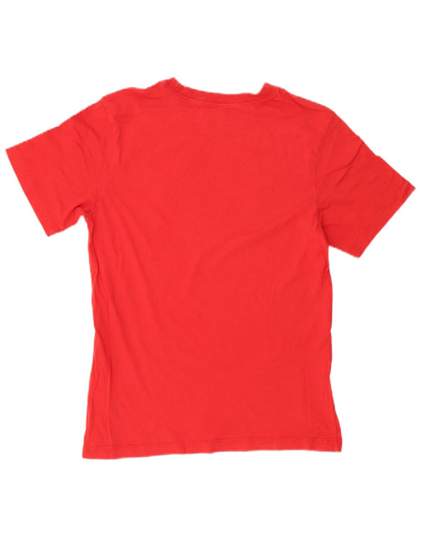 T-shirt grafica da uomo Nike Top Small in cotone rosso