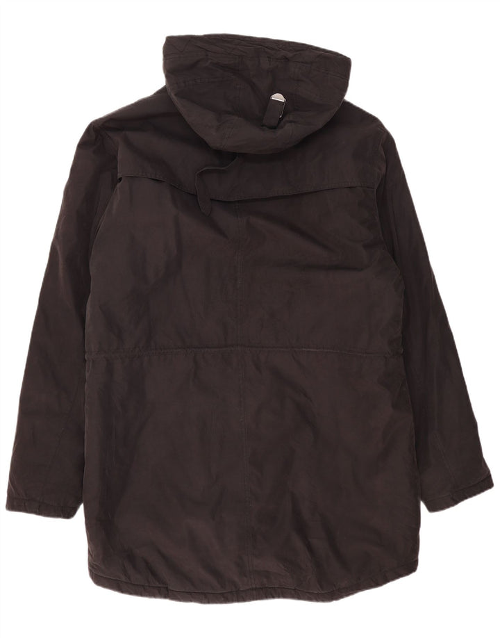 Giacca Parka da uomo con cappuccio Bruno Banani UK 42 XL Nero Poliammide