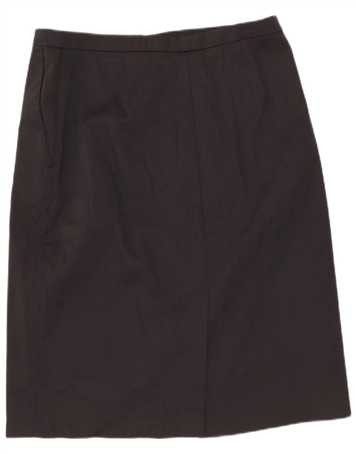 Gonna Tubino Donna Stefanel IT 42 Media W28 Nera Poliammide