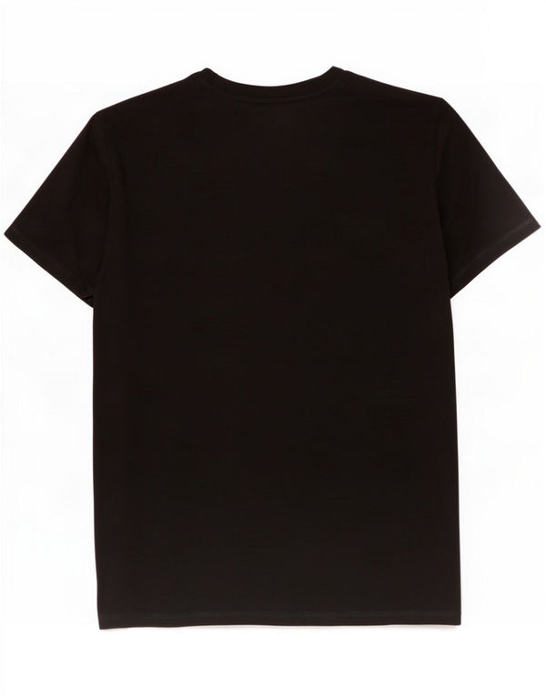 Guess T-shirt slim fit da uomo XL in cotone nero