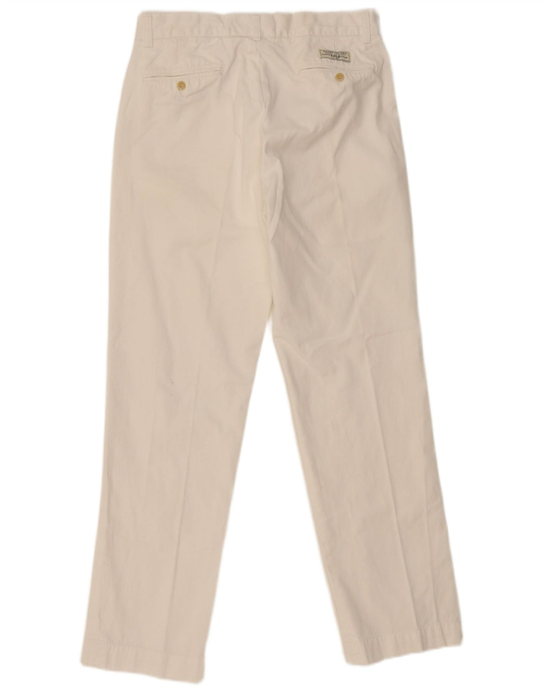 POLO RALPH LAUREN Pantaloni chino dritti Smith Pant da uomo W32 L32 bianchi