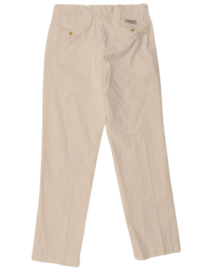 POLO RALPH LAUREN Pantaloni chino dritti Smith Pant da uomo W32 L32 bianchi