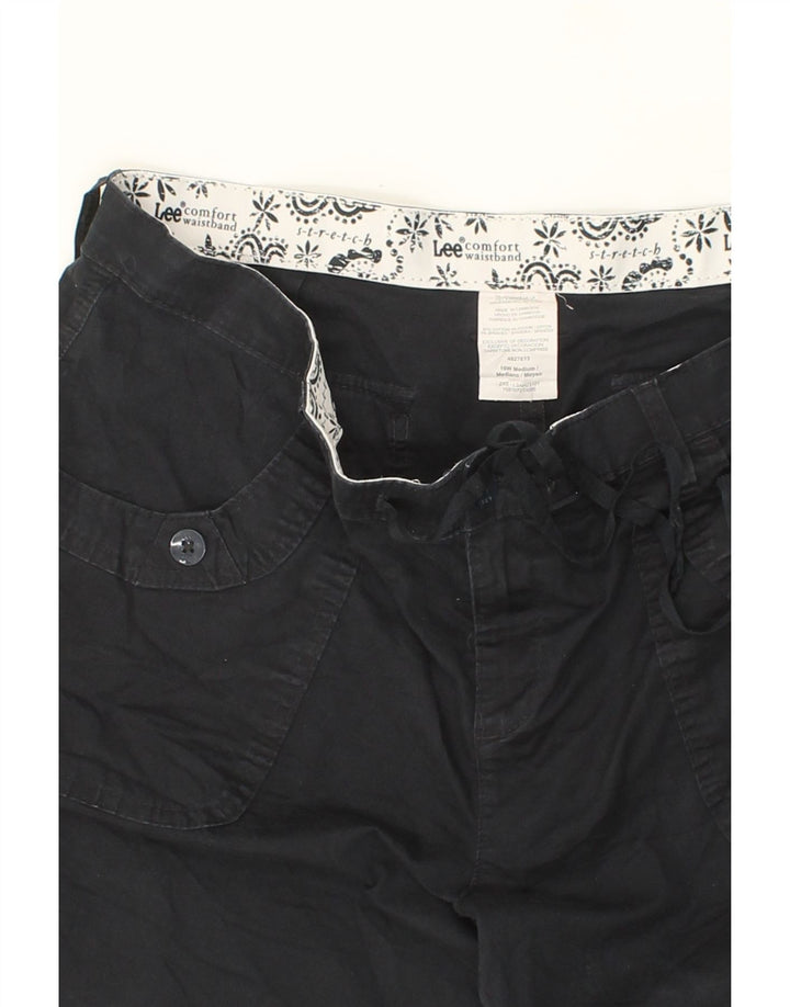 LEE Womens Casual Shorts US 16 XL W38 Black Cotton Vintage Lee and Second-Hand Lee from Messina Hembry 