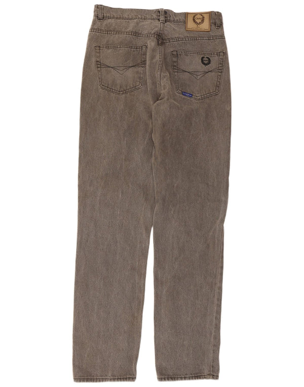 Jeans dritti da uomo Gianmarco Venturi W32 L34 cotone grigio