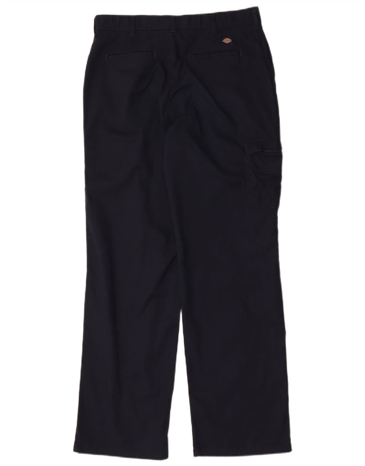 Pantaloni cargo dritti da donna Dickies W32 L32 Blu Navy