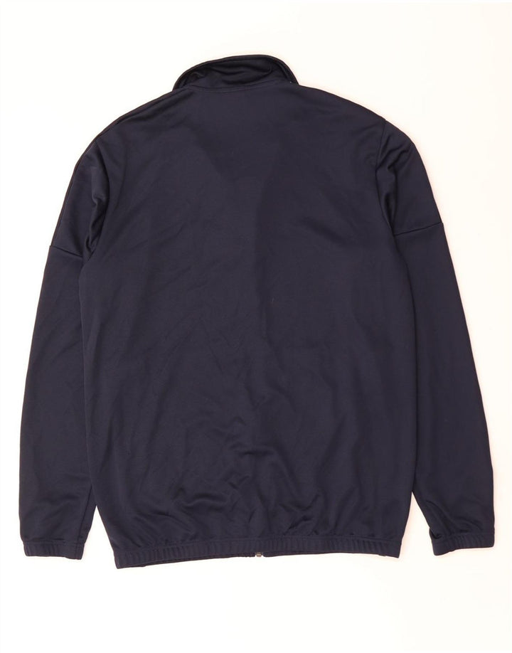 Giacca da tuta da uomo ADIDAS grande in poliestere blu navy