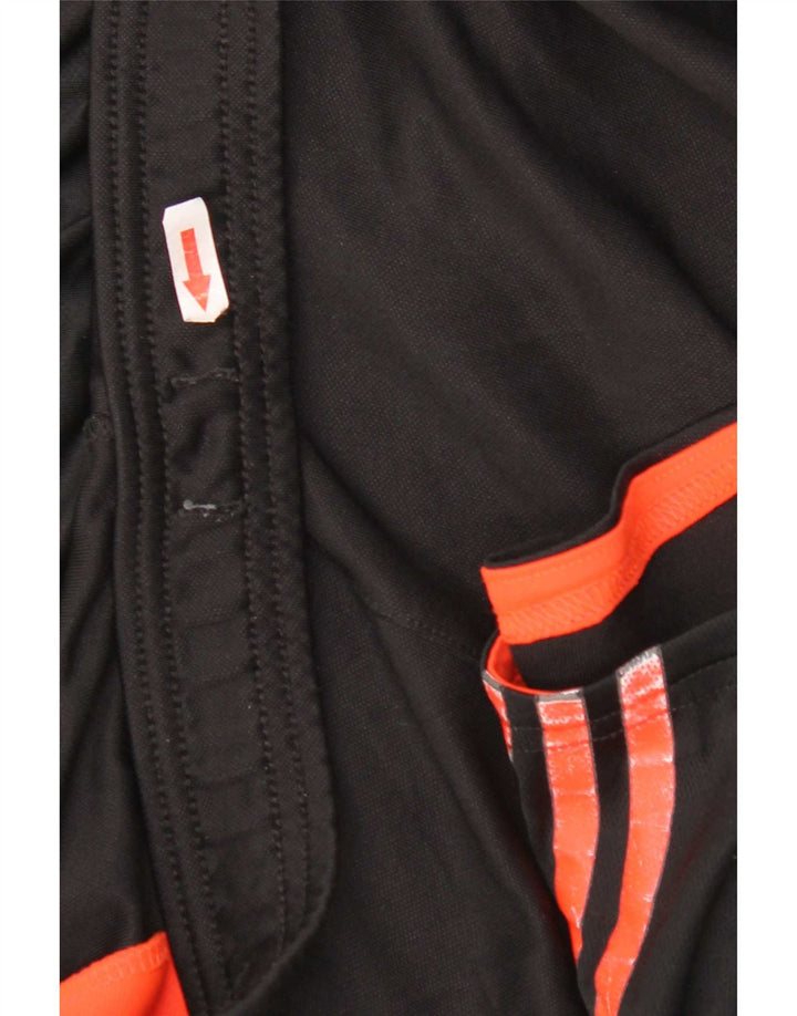 Pantaloncini sportivi Adidas Predator da uomo XL in poliestere color block nero