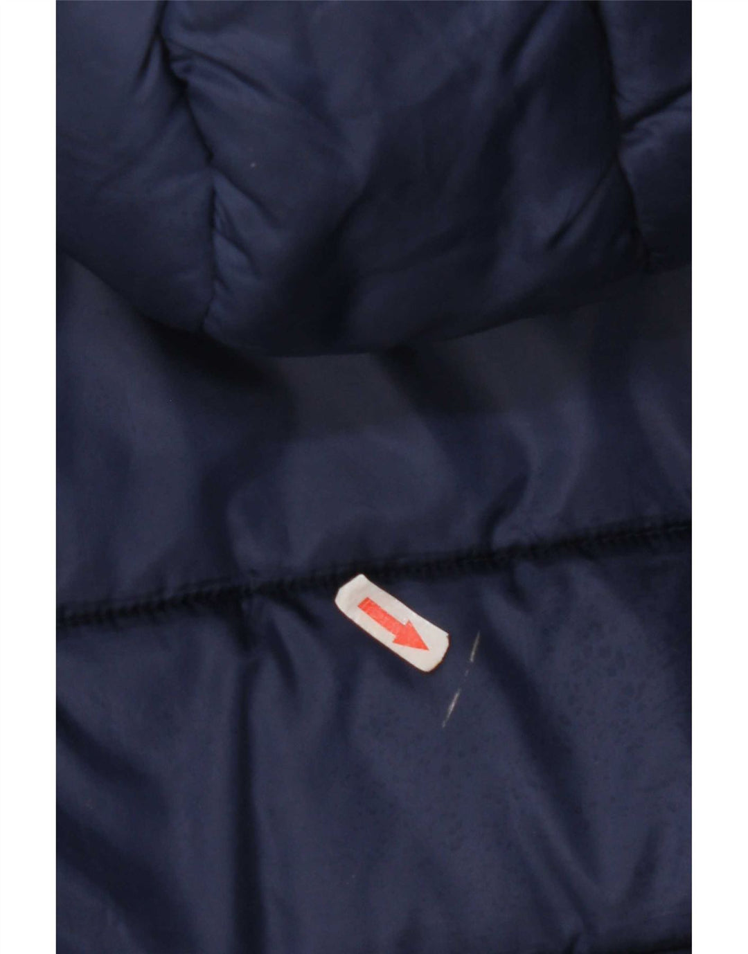 Giacca imbottita con cappuccio da donna Superdry UK 10 Small poliestere blu navy