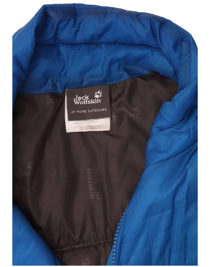 Giacca imbottita da uomo Jack Wolfskin UK 36/38 piccola poliestere blu