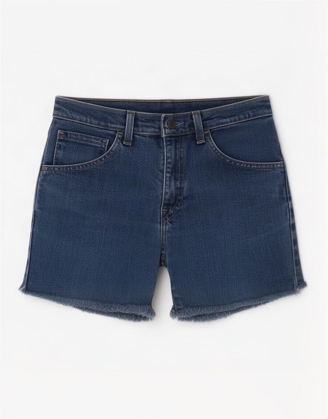 Pantaloncini di jeans da donna Levi's W28 cotone blu medio