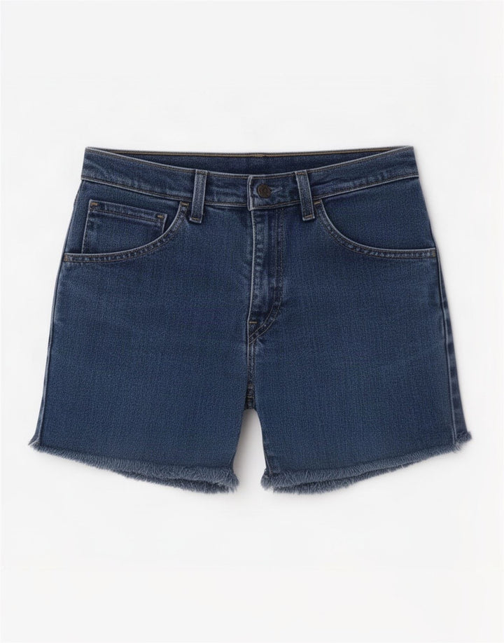 Pantaloncini di jeans da donna Levi's W28 cotone blu medio