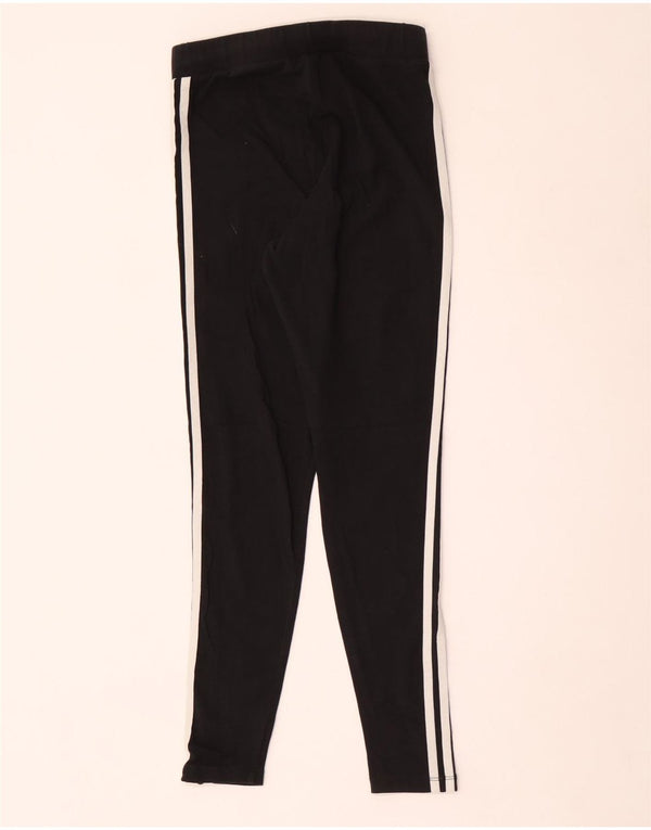 Leggings Adidas da donna UK 12 medio nero cotone