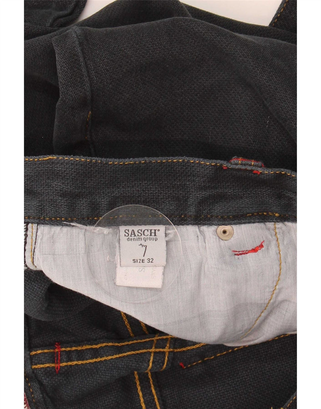 Jeans dritti da donna Sasch W32 L34 cotone blu navy
