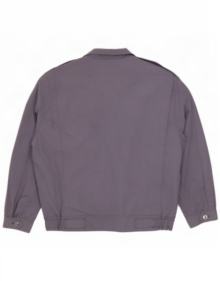Giacca utilitaria vintage da uomo IT 54 2XL Blu poliestere