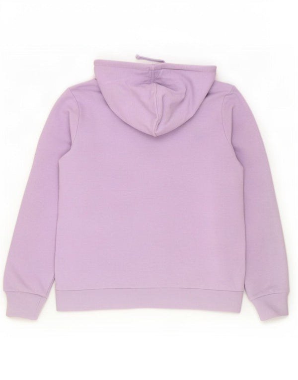 Maglione con cappuccio da donna Marks & Spencer UK 12 cotone viola medio