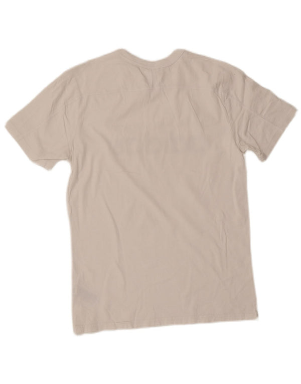 T-shirt grafica da uomo Adidas Top piccola in cotone bianco
