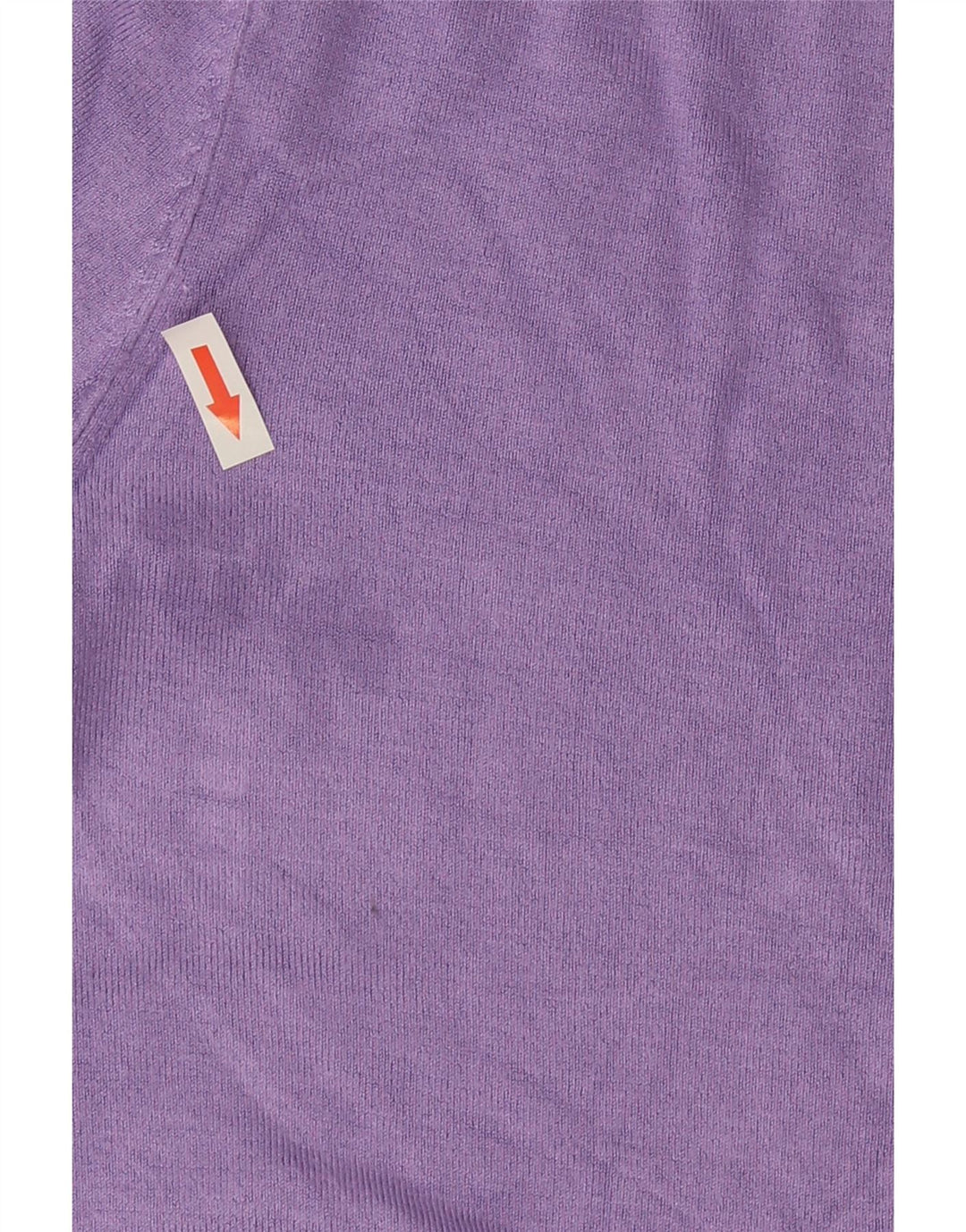 Maglione maglione collo alto da donna Zara UK 12 viola medio