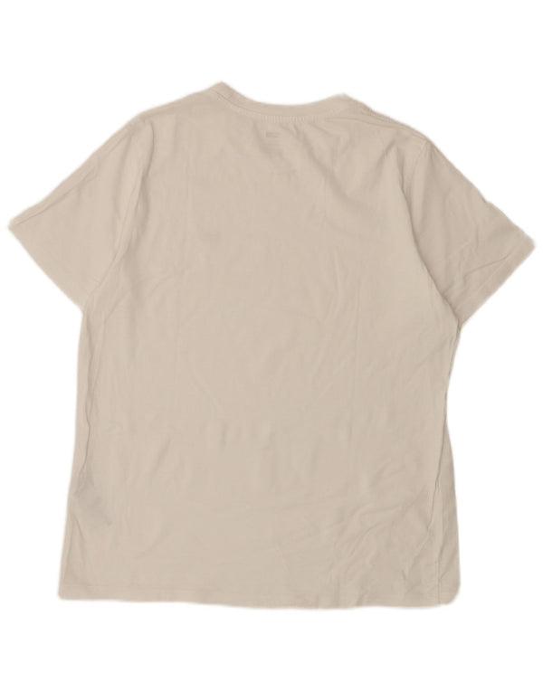 T-shirt standard da uomo Levi's Top grande in cotone bianco
