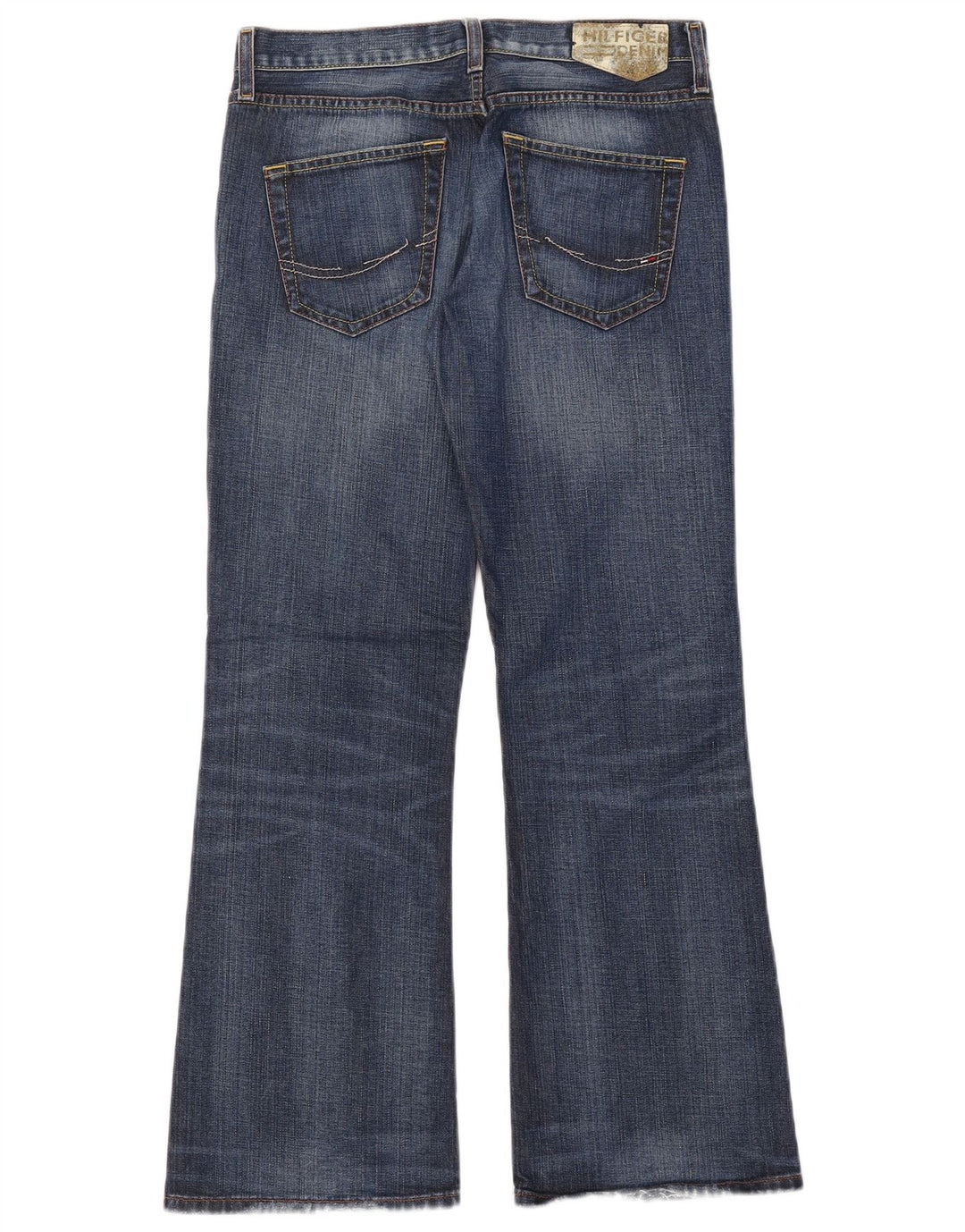 Jeans bootcut da donna Tommy Hilfiger W29 L30 cotone blu