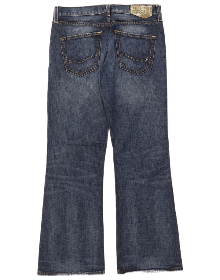 Jeans bootcut da donna Tommy Hilfiger W29 L30 cotone blu