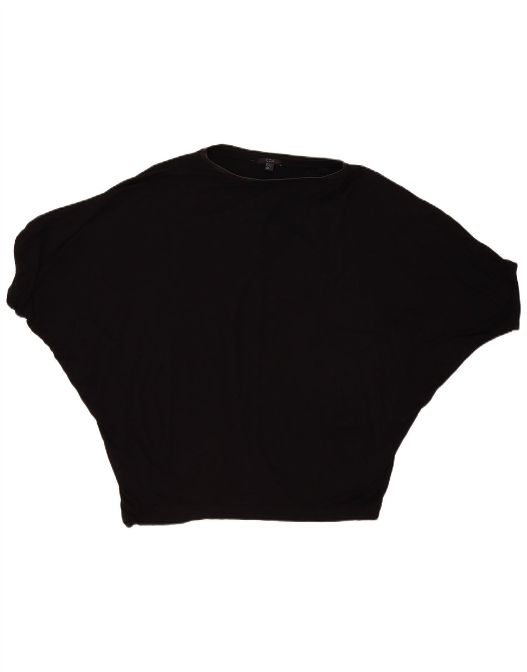 Camicetta oversize da donna Cos UK 14 Viscosa nera media