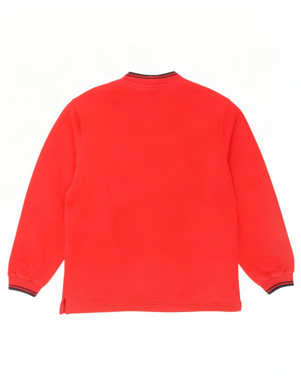 Felpa da uomo vestibilità ampia Chervo UK 32 2XS Rosso