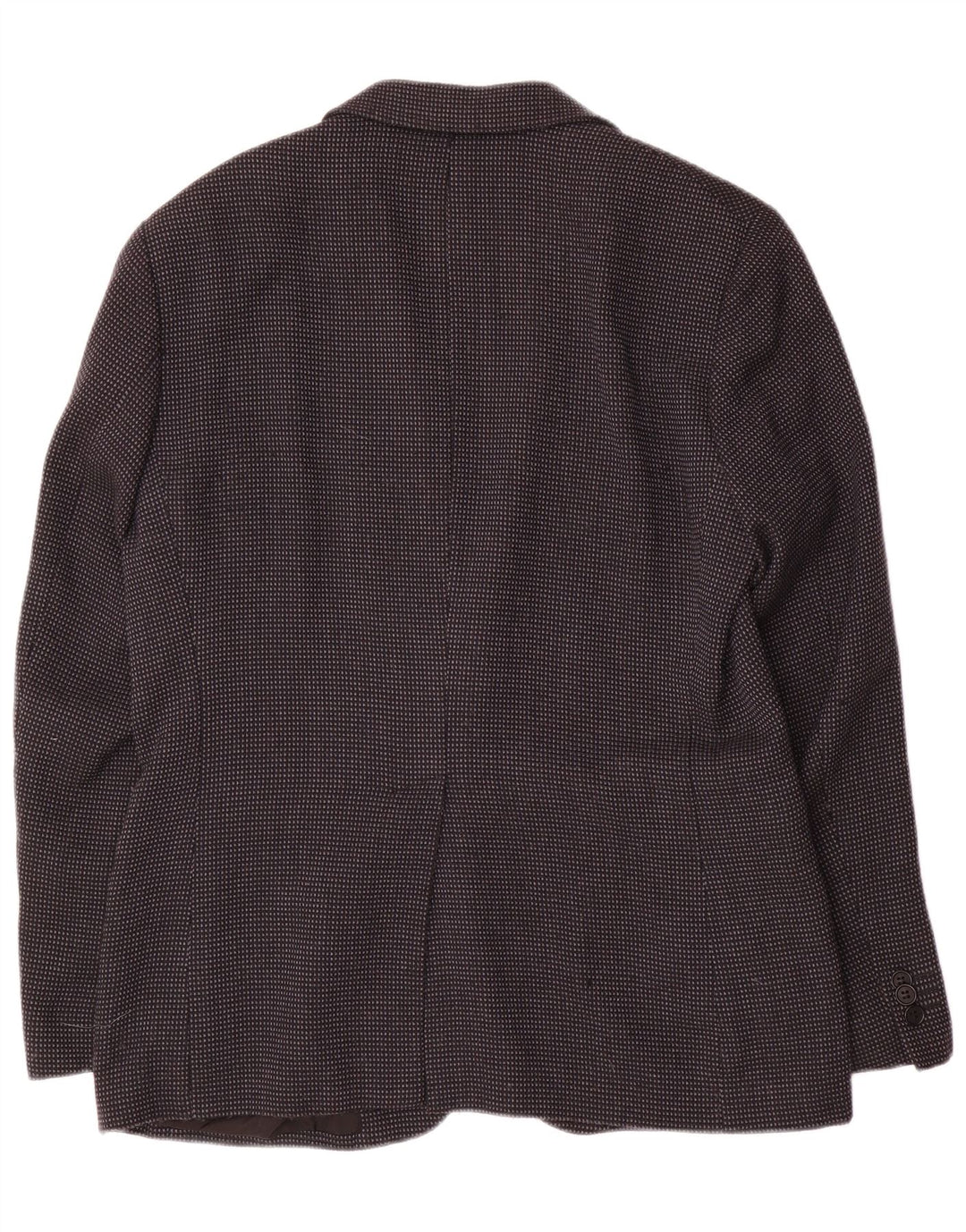 EMPORIO ARMANI Giacca Blazer 2 Bottoni Uomo IT 54 XL Lana Maculata Grigia