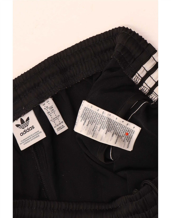 Pantaloncini sportivi Adidas da donna UK 16/18 Large Nero Poliestere