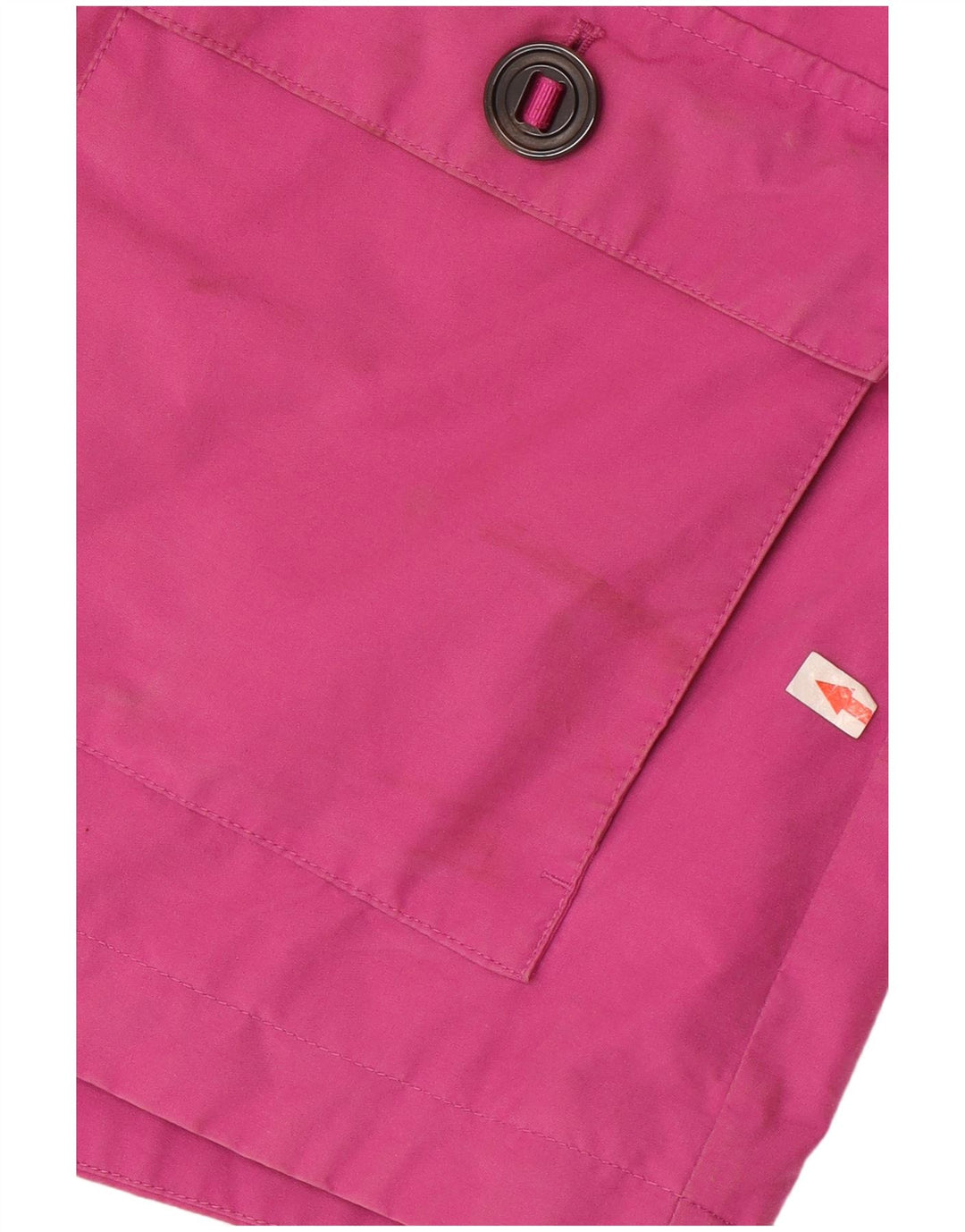 Giacca pratica con cappuccio da donna Marks & Spencer UK 12 cotone rosa medio