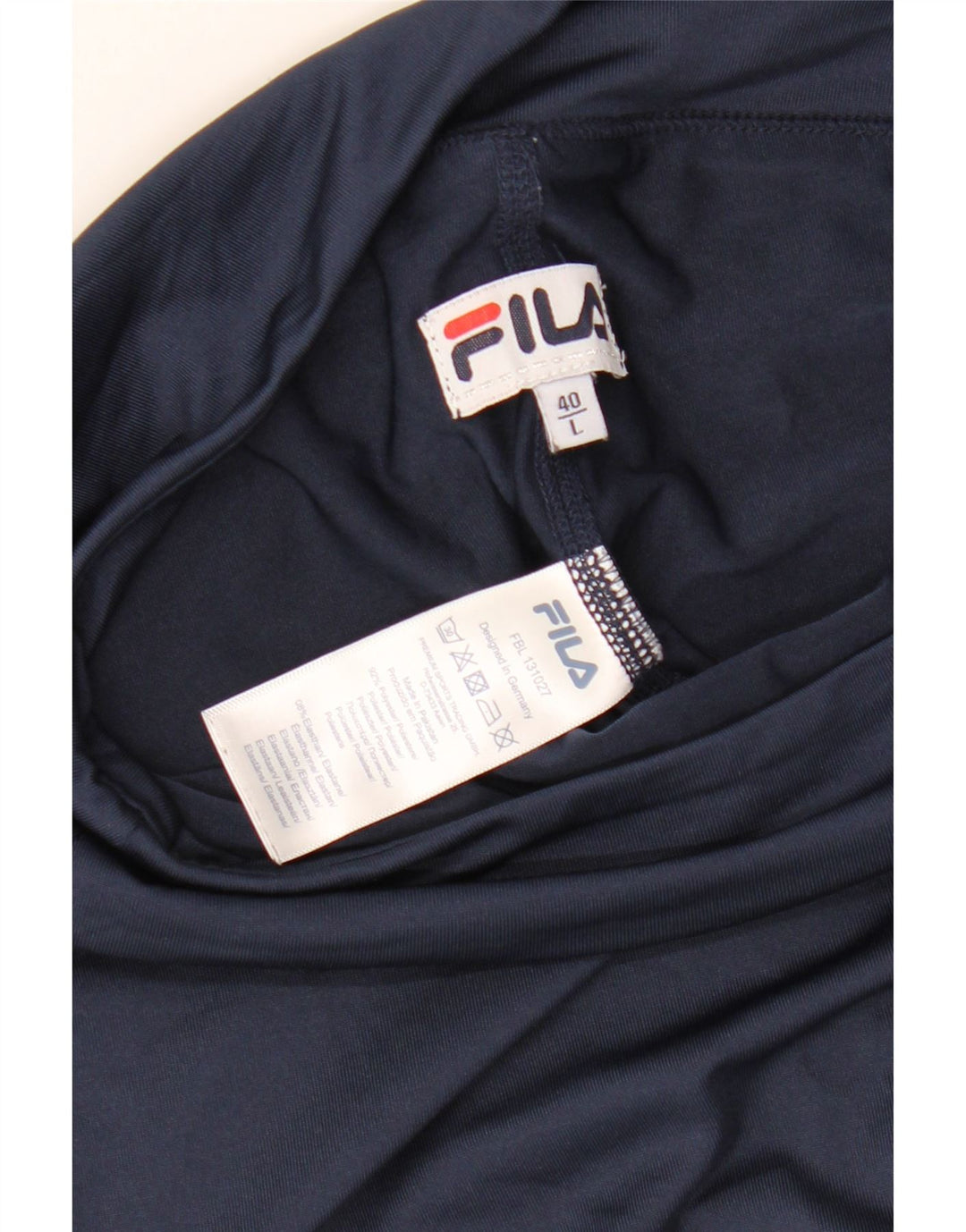 Fila Gonna da donna UK 14 Large Blu Navy Poliestere