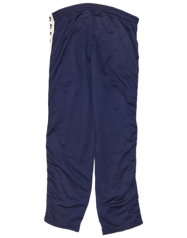Pantaloni da tuta con grafica da uomo Lotto XL Poliestere color block blu navy