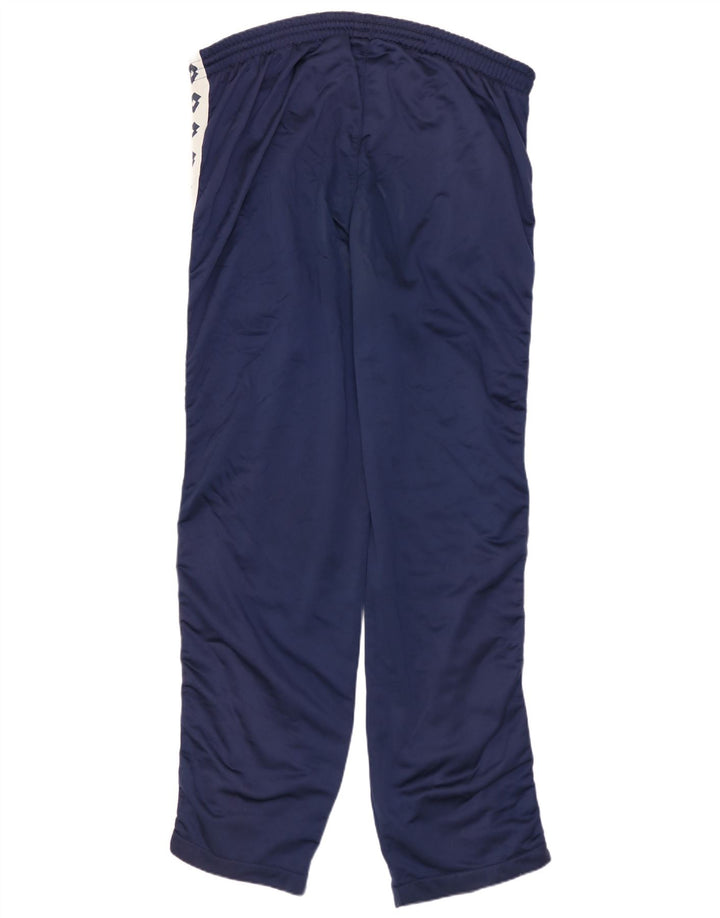 Pantaloni da tuta con grafica da uomo Lotto XL Poliestere color block blu navy