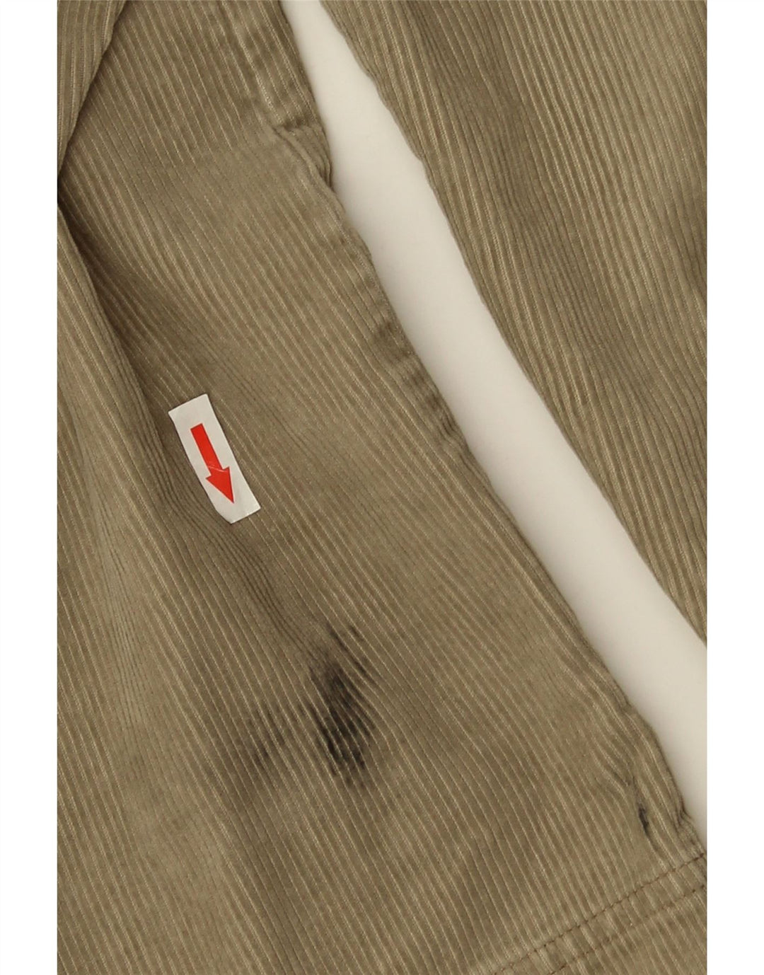 Camicia da uomo in velluto a coste Columbia, cotone beige medio
