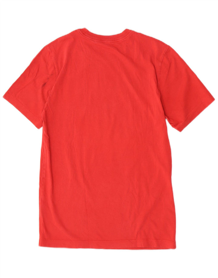 T-shirt grafica da uomo Nike Top Small in cotone rosso