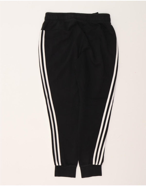 Pantaloni da tuta da donna ADIDAS Joggers UK 8/10 piccoli cotone nero