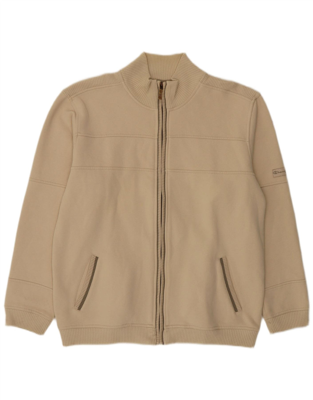 Giacca da tuta da uomo Champion XL in cotone beige